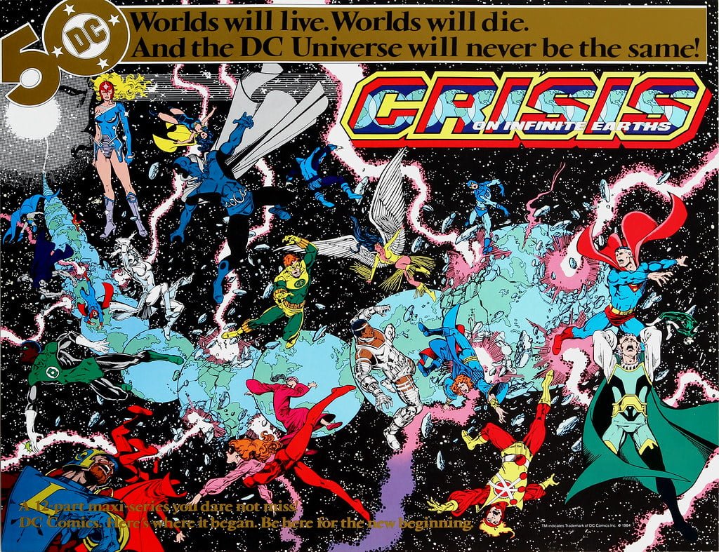 crisis on infinite earths komiks