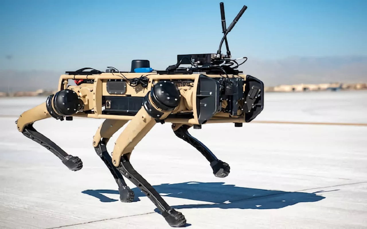 Psy-roboty na granicy USA