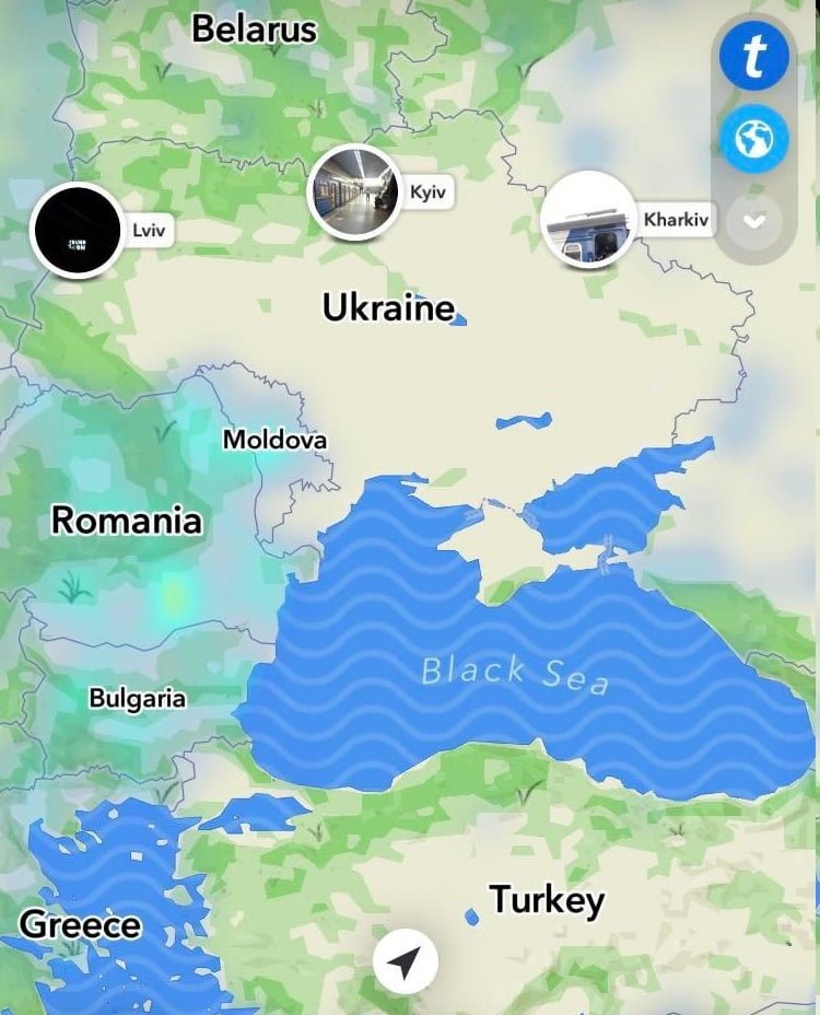 Ukraina Snapchat