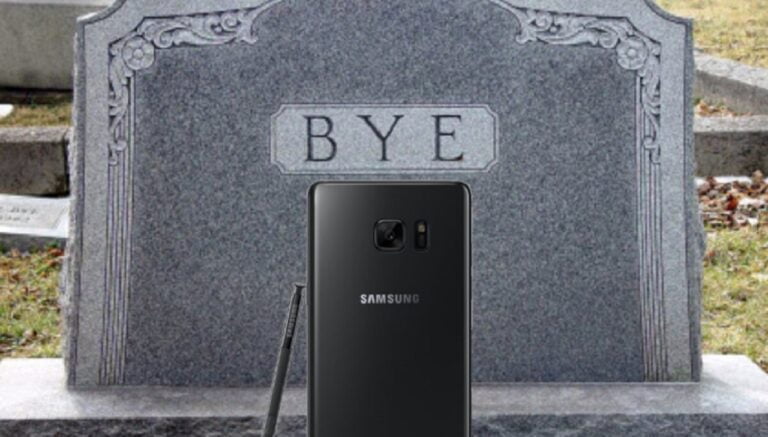 Samsung Galaxy Note - koniec serii