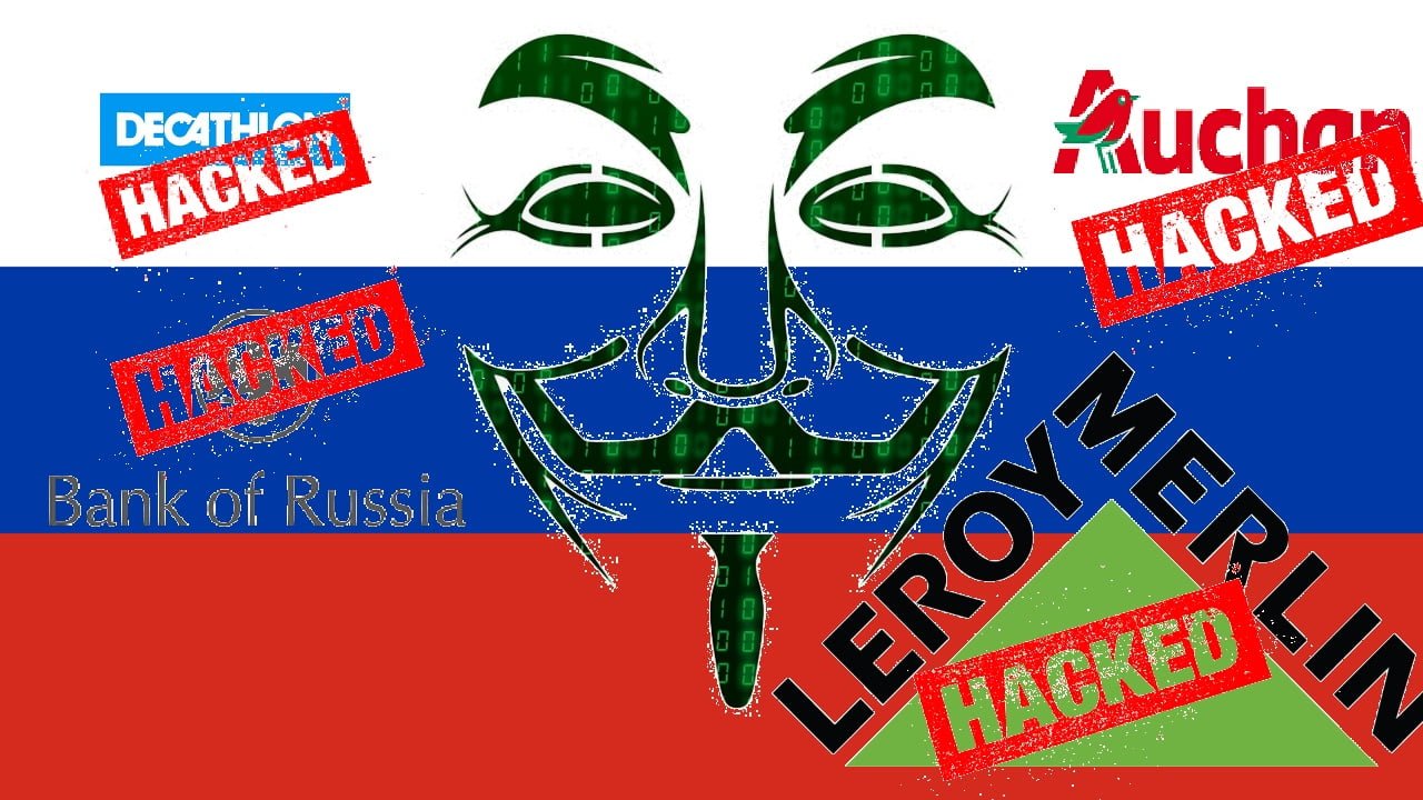 Anonymous zaatakowało Leroy Merlin
