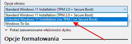 Extended Windows 11 Installation (no TPM / no Secure Boot)