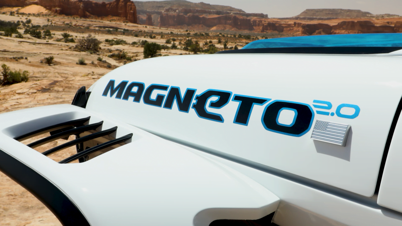 Elektryczny Jeep Magneto 2.0 jest jeszcze lepszy!