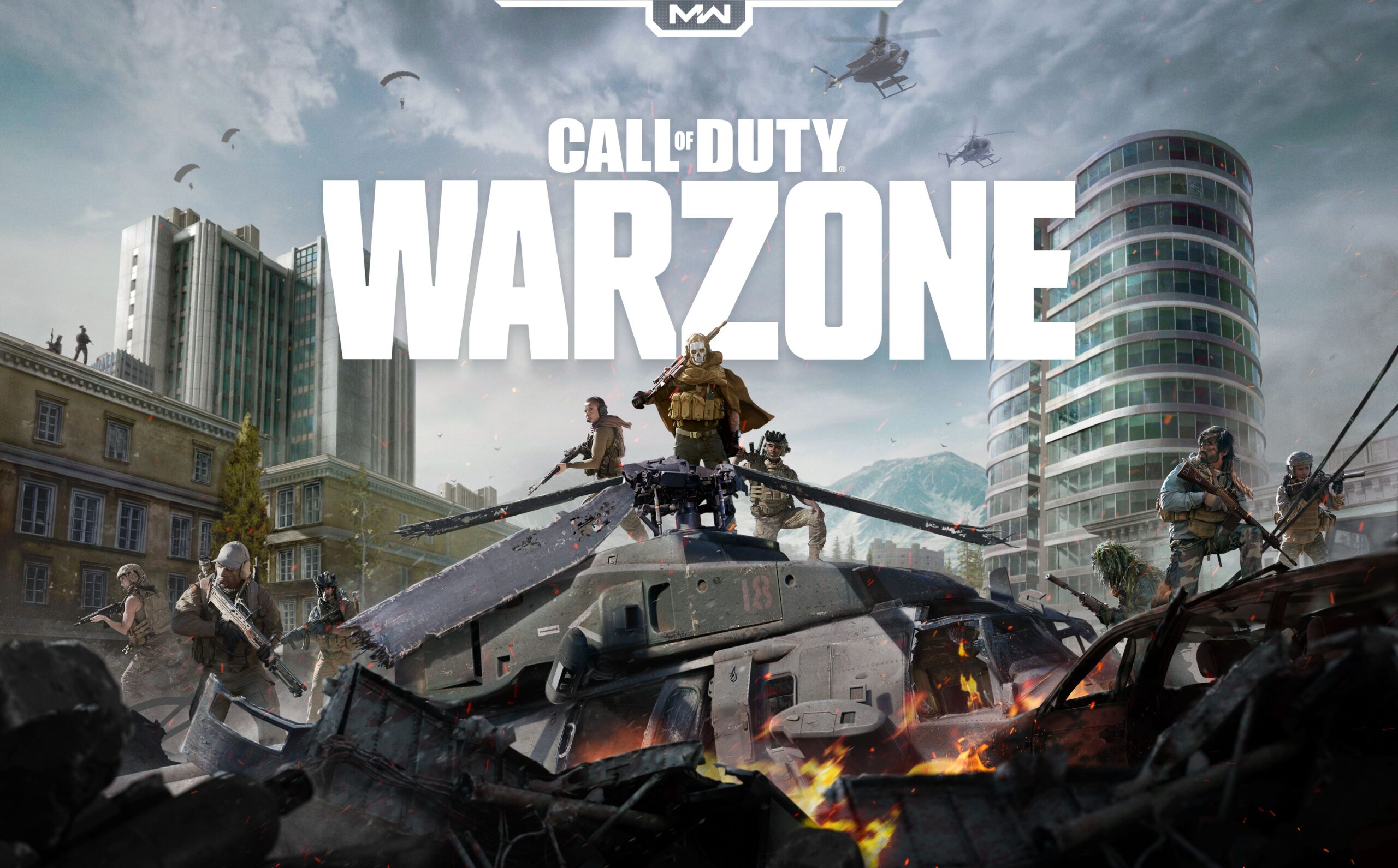 Logotyp gry Call of Duty: Warzone
