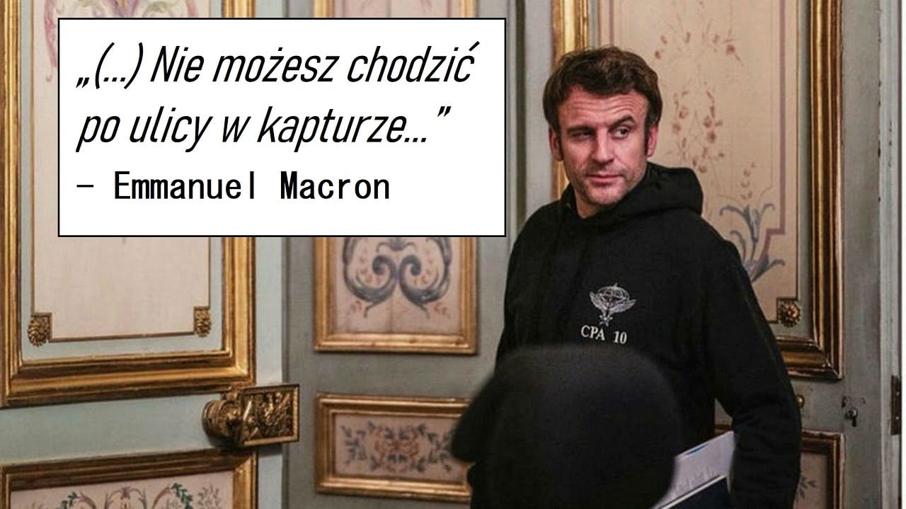 Macron chce zakazu anonimowości w Internecie
