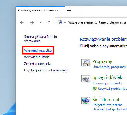 błąd aktualizacji Windows