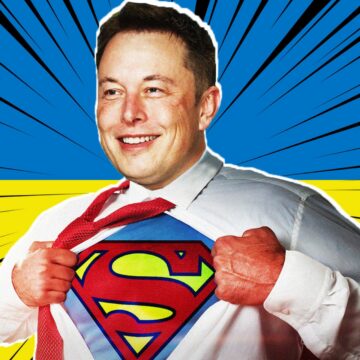 Elon Musk pomaga Ukrainie