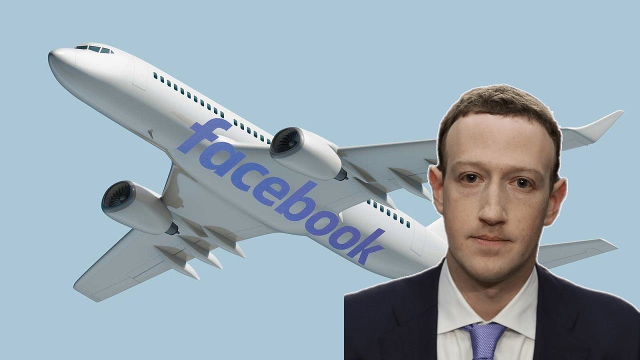 Nastolatek śledzi samolot Zuckerberga