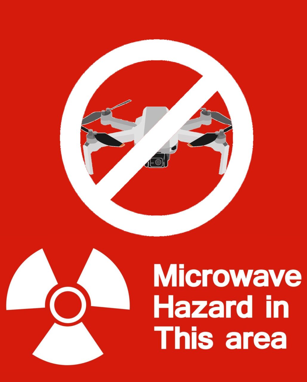 Mikrofale przeciwko dronom