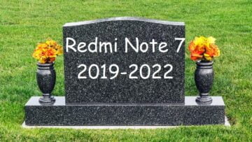 Koniec wsparcia Redmi Note 7