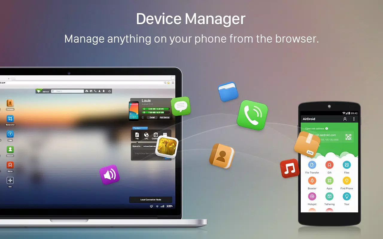 backup android airdroid