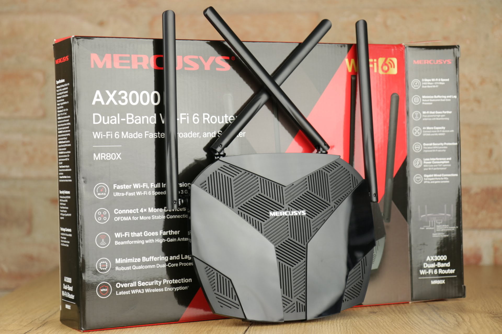 mercusys mr80x tanie wi-fi-6
