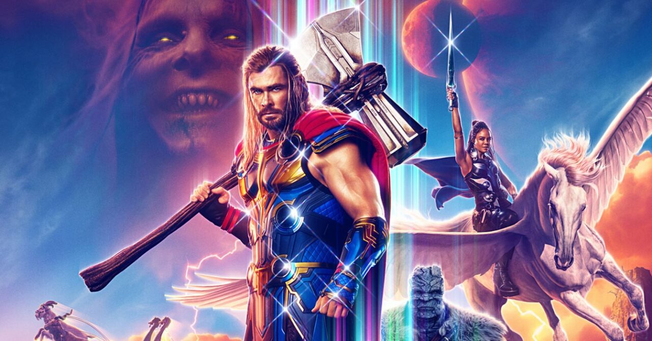 thor love and thunder poster