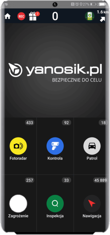 yanosik tutorial applications
