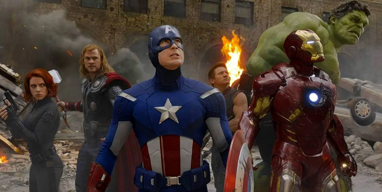 MCU Avengers zdjęcie z pierwszego filmu