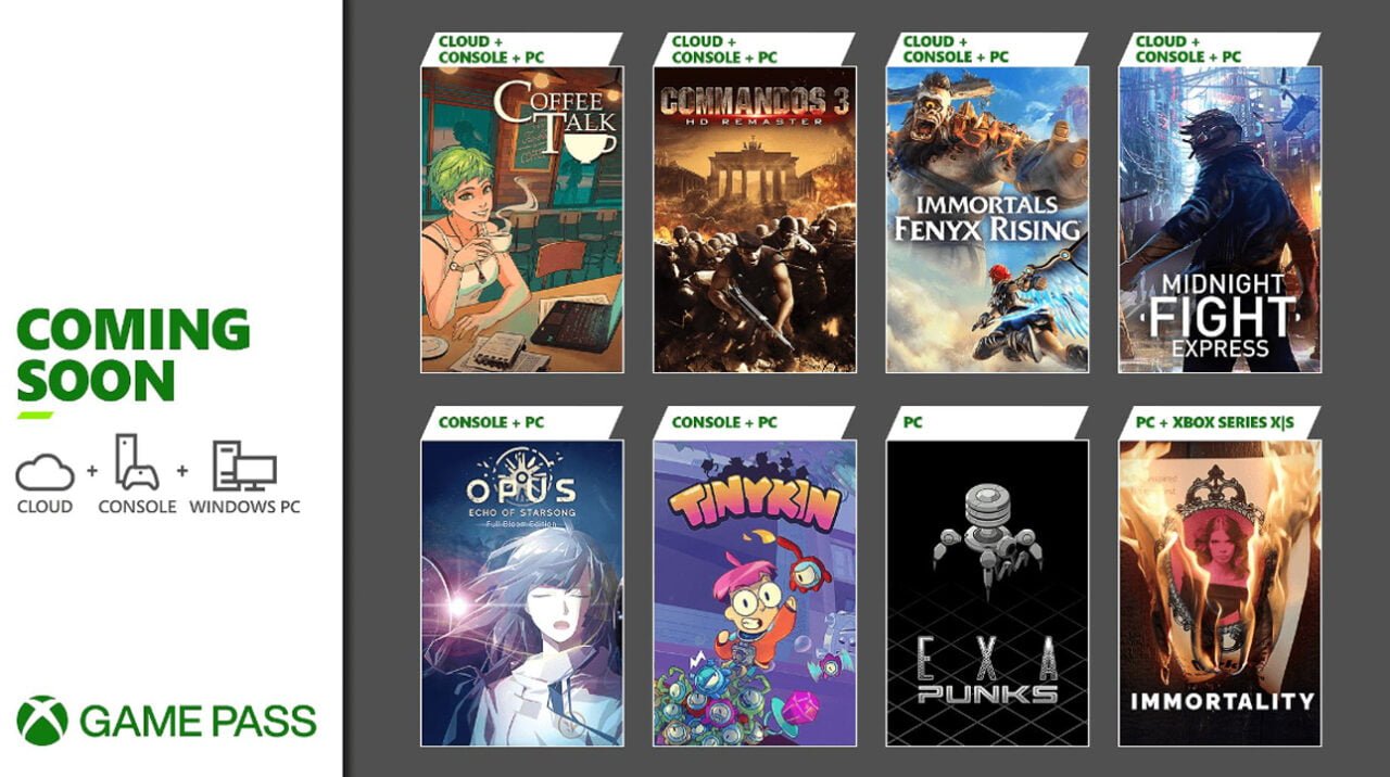 Xbox Game Pass sierpień 2022 drugi rzut lista gier