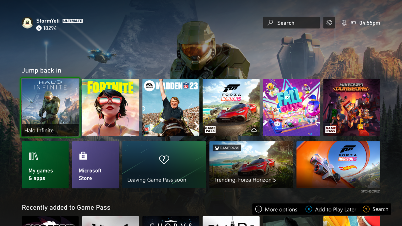 nowy interfejs Xbox Insiders Microsoft 