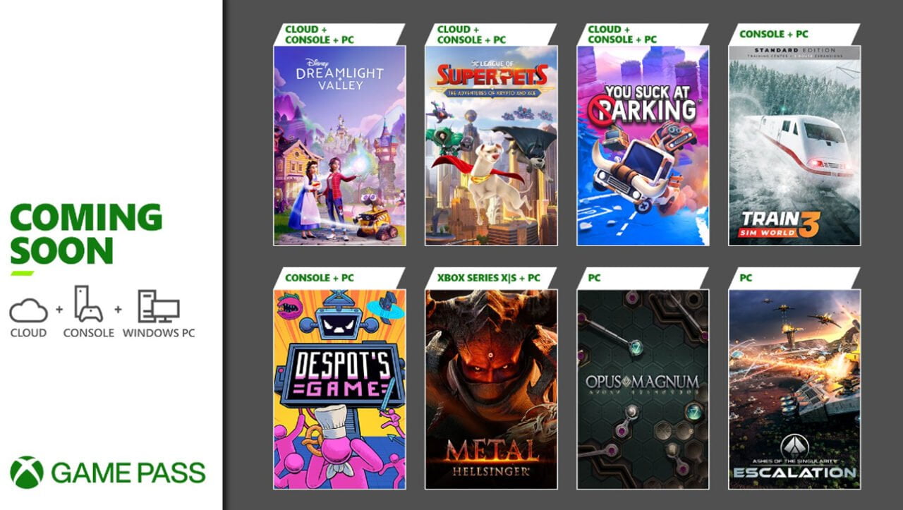 Xbox Game Pass wrzesień 2022 lista gier w usłudze