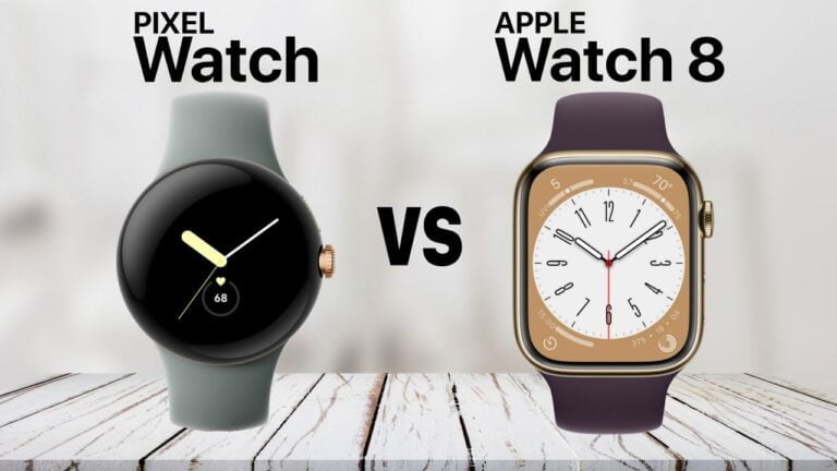 Apple Watch Series 8 Pixel Watch