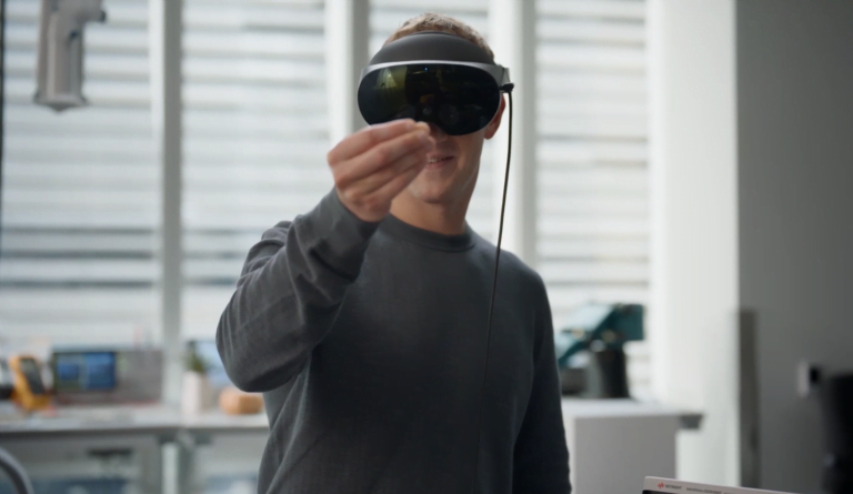 Meta Quest Pro VR mark zuckerberg