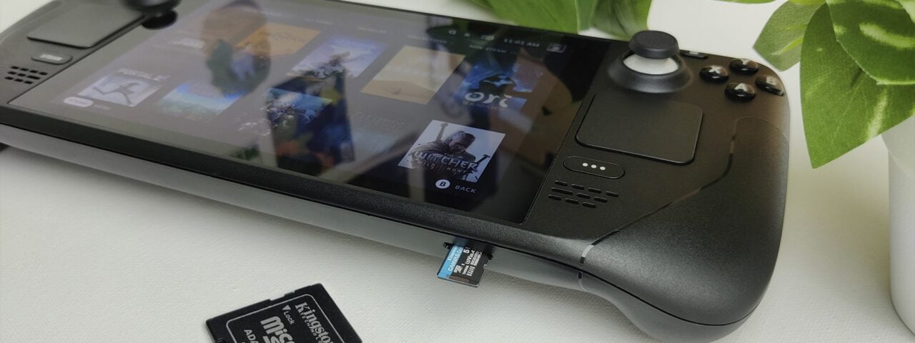 inne launchery na steam decku - instalacja na karcie microSD