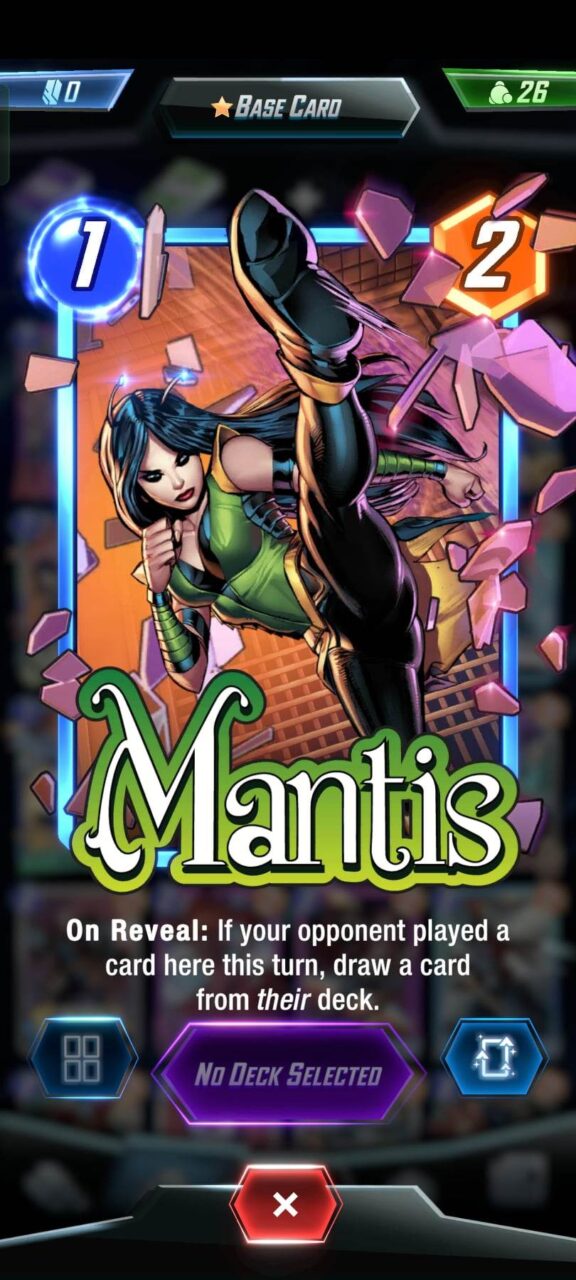 Marvel SNAP - Mantis