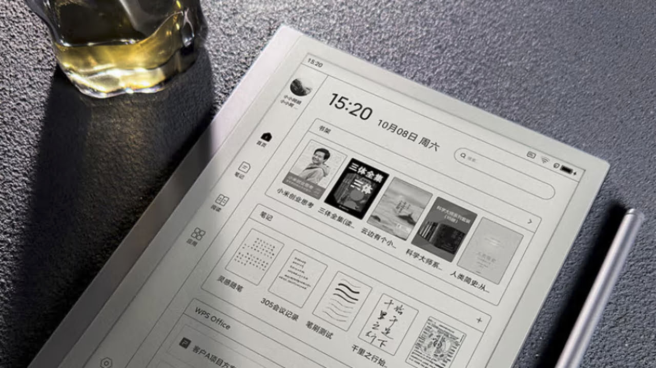 Xiaomi E-book Note - E-ink notebook from Xiaomi