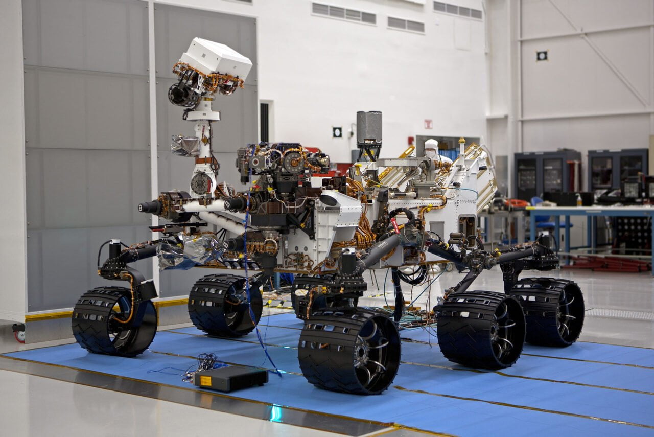 łazik Curiosity, wysłany na Marsa w 2011 roku