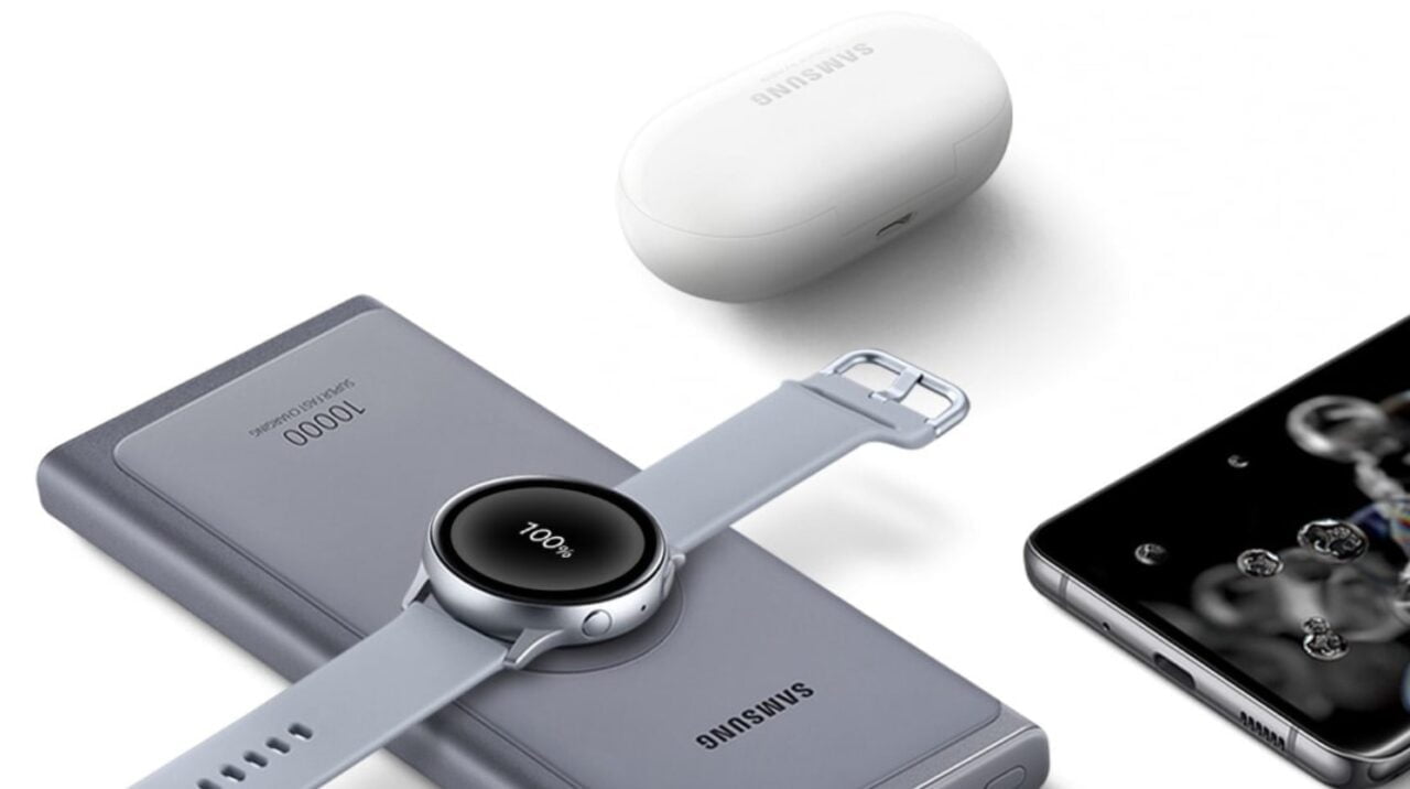 Powerbank Samsung ładujący bezprzewodowo smartwatcha