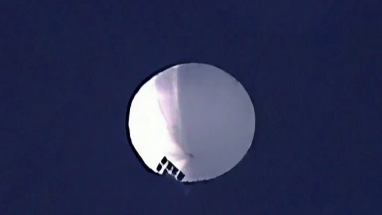 niezidentyfikowane obiekty latające UFO chiński balon
