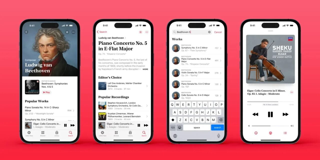 Apple Music Classical już wkrótce w AppStore