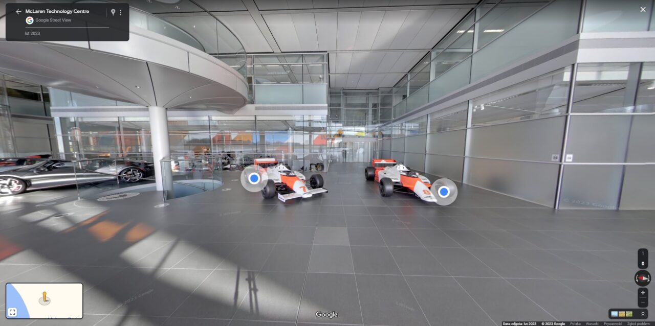 Zobacz McLaren Technology Centre w Google Maps