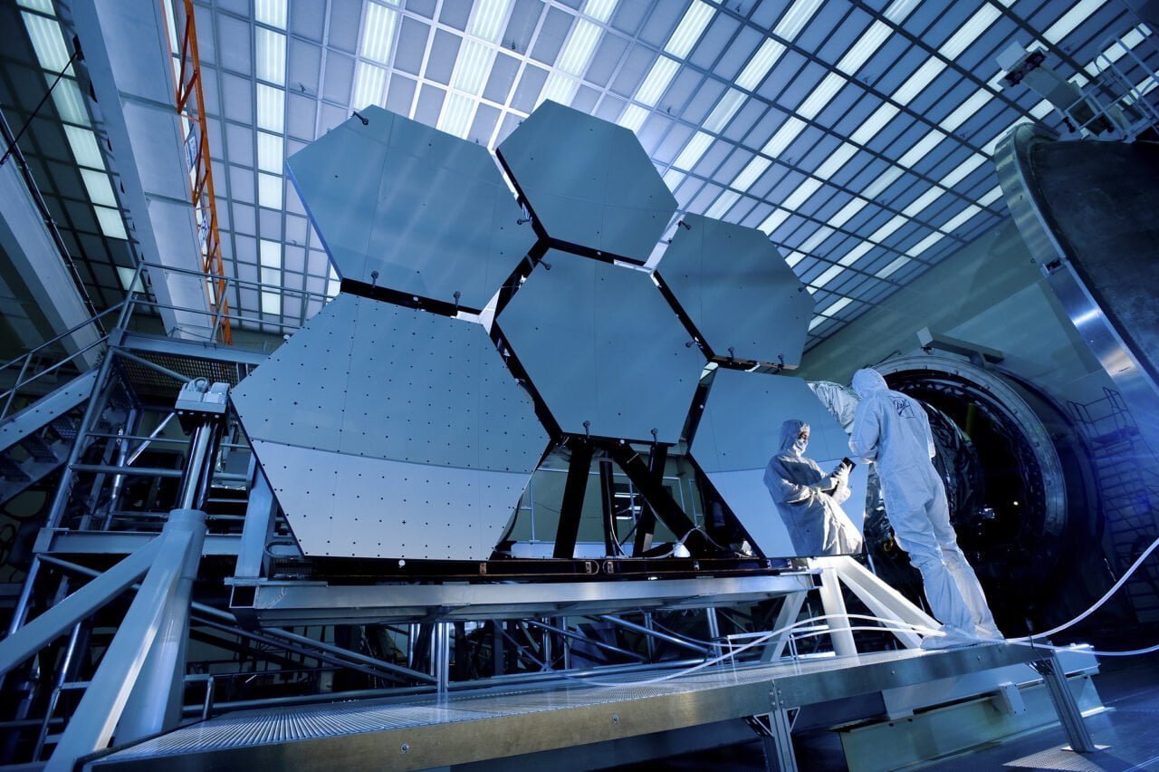 Kosmiczny Teleskop James Webb fot NASA MSFC David Higginbotham Emmett Given