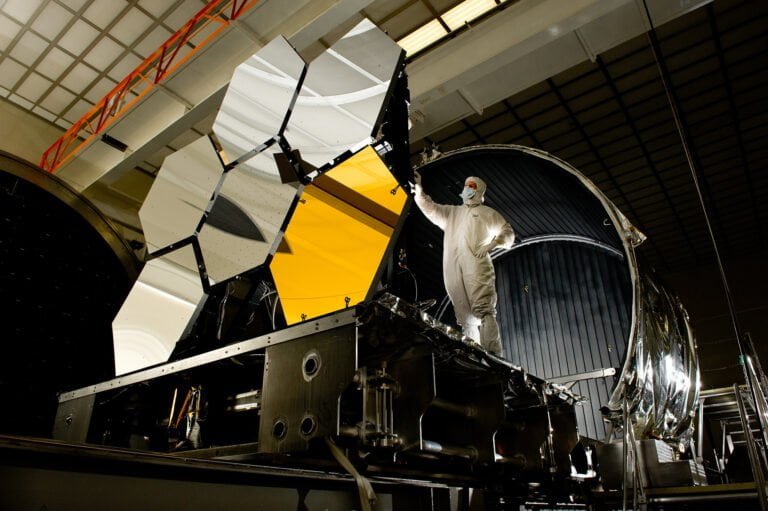 Kosmiczny Teleskop Jamesa Webba Fot NASA MSFC David Higginbotham
