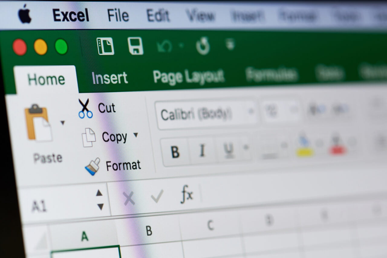 Microsoft Excel menu Fot Depositphotos Autor Dimarik