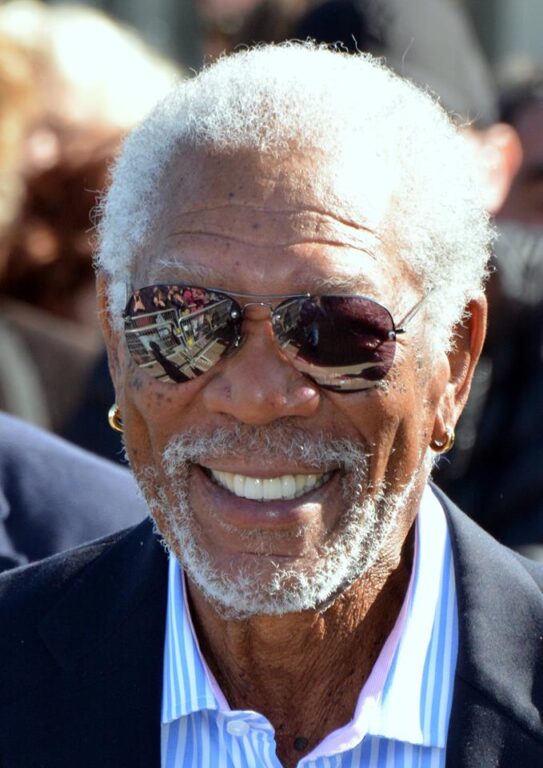 Morgan Freeman Fot. Georges Biard via Wikimedia Commons