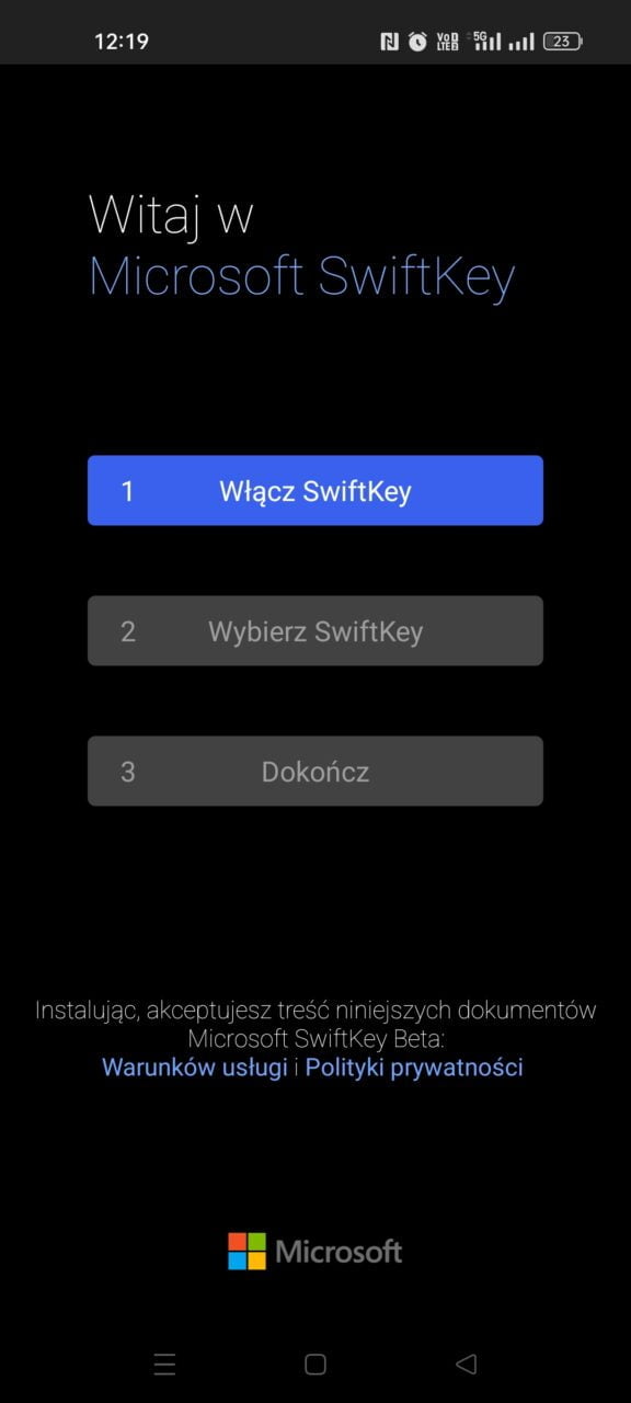 Bing Czat - Microsoft Swiftkey