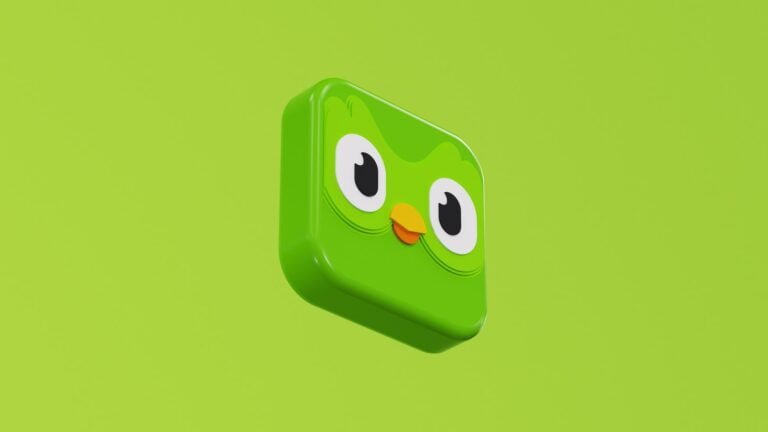 Logo aplikacji Duolingo