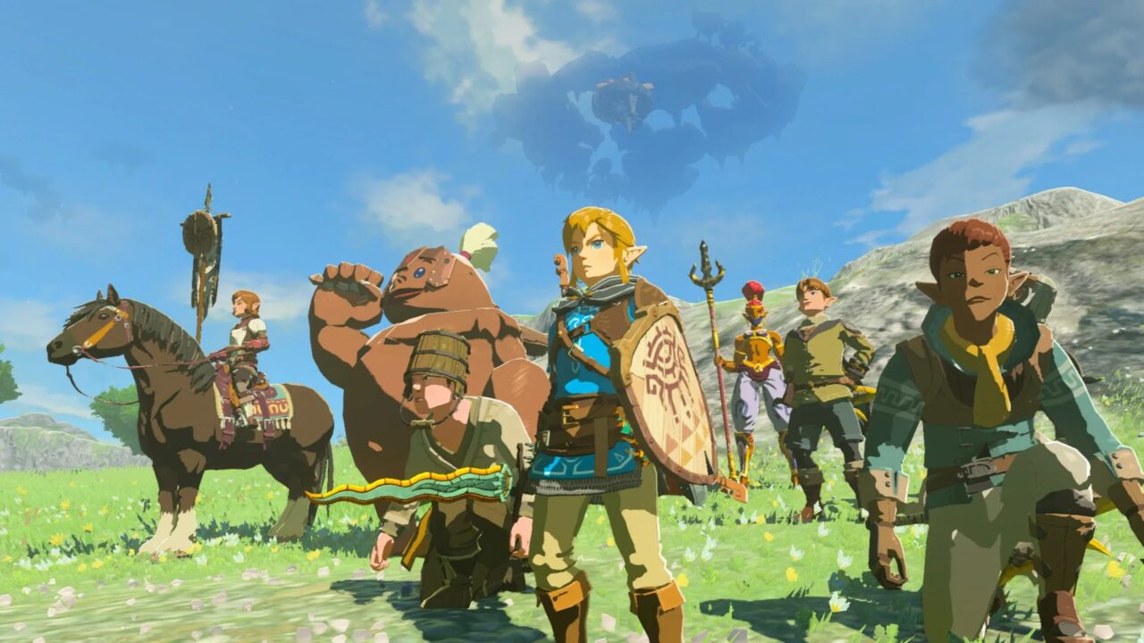 Legend of Zelda Tears Of The Kingdom Culture filmy gry wideo