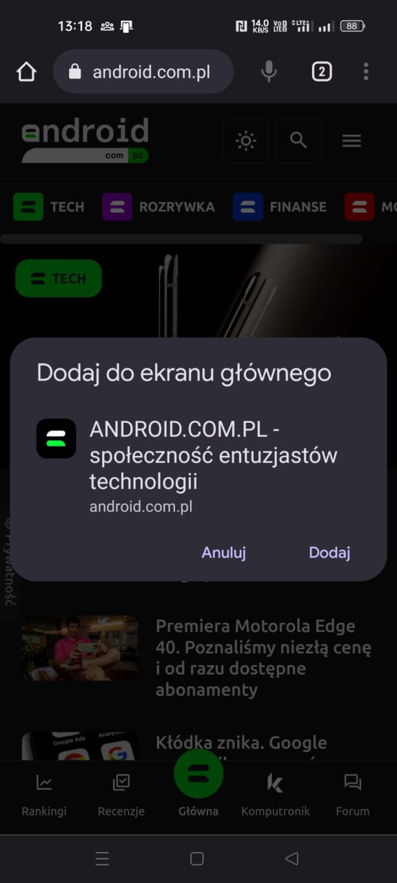 android skrot internetowy 3