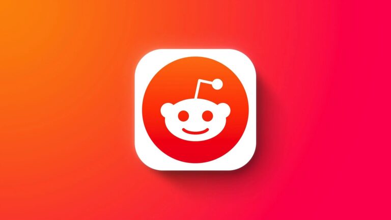 Ikona aplikacji Reddit na czerwono-pomarańczowym gradientowym tle.