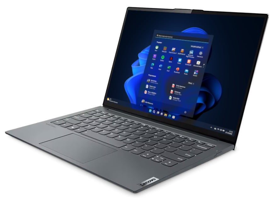 Polecany laptop do 4000 złotych Lenovo Thinkbook na białym tle