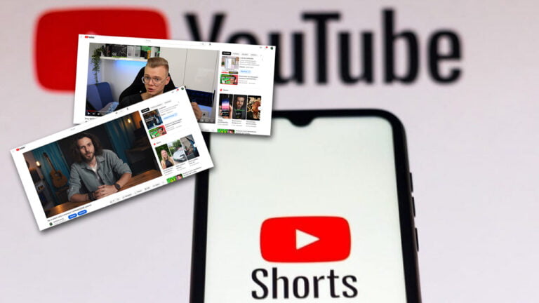 YouTube Shorts na desktopie