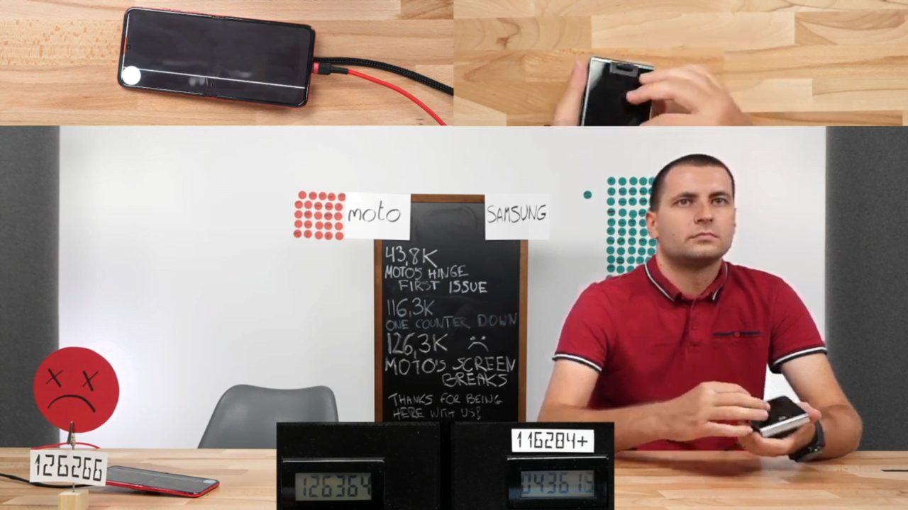 Kuba Klawiter konfrontuje modle Motorola Razr 40 Plus oraz Samsung Z Flip 5