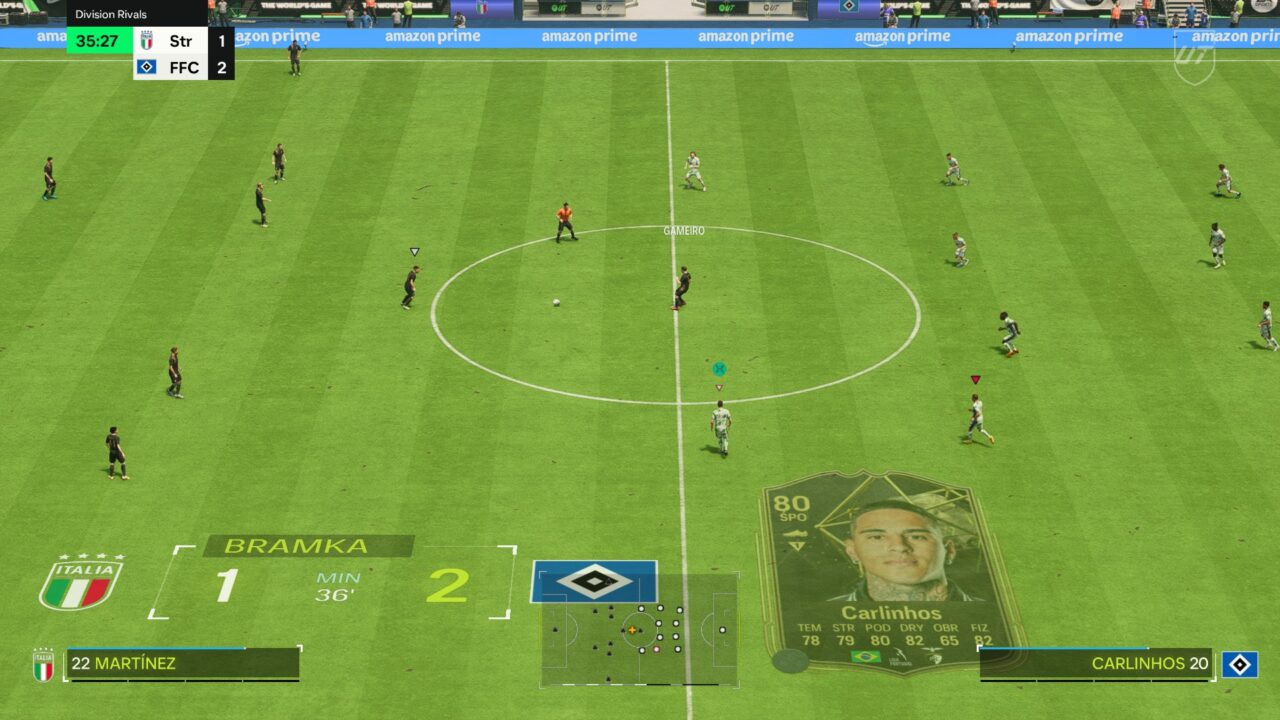 Screenshot z gry EA Sports FC 24 za darmo