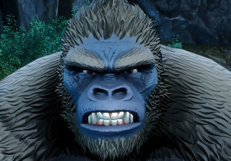 Goryl z gry Skull Island Rise of Kong