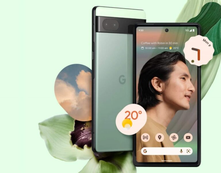 Google Pixel 6a - smartfon kompatybilny z Android 14