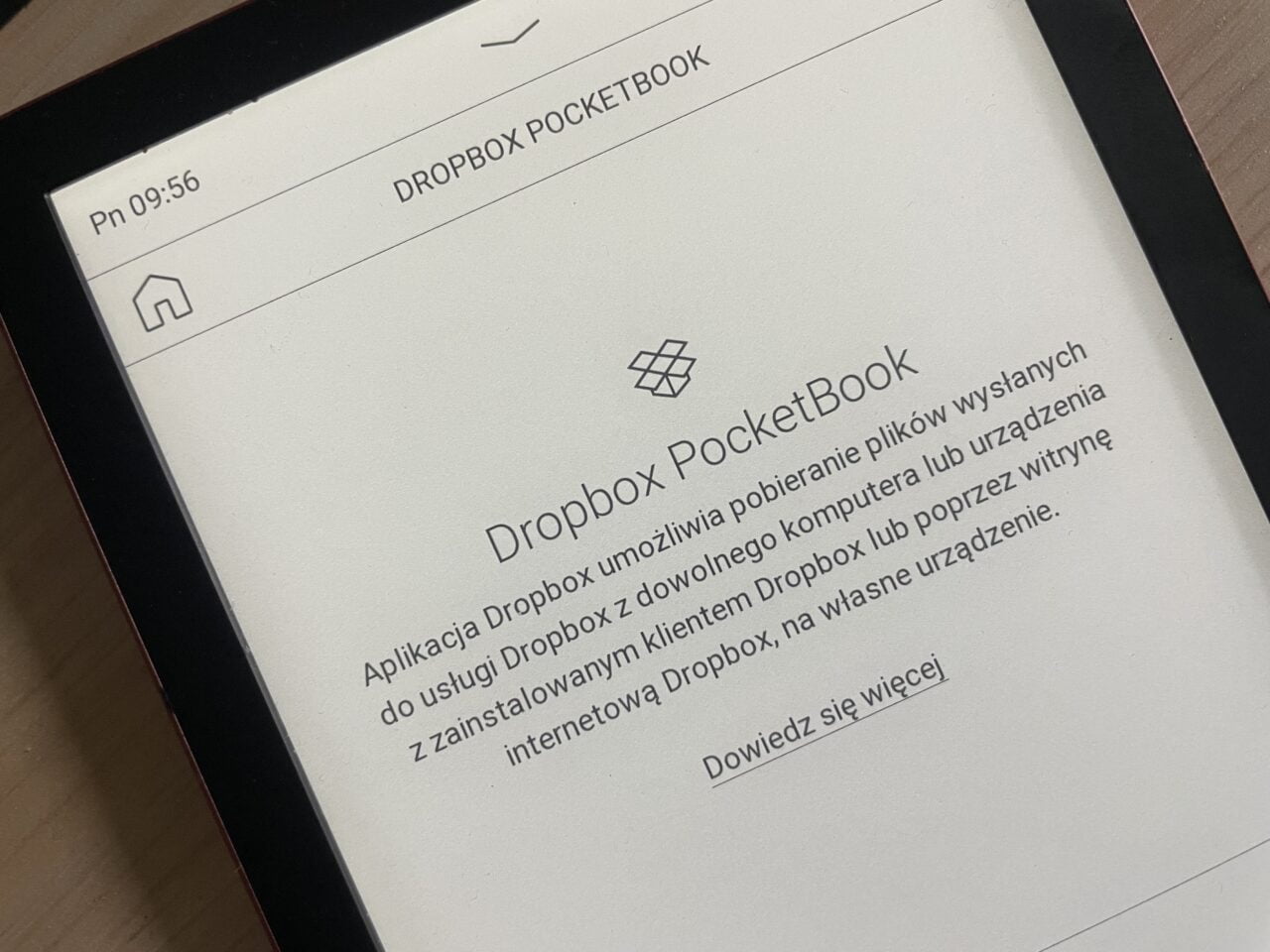 czytniki e-booków recenzja pocketbook verse pro dropbox
