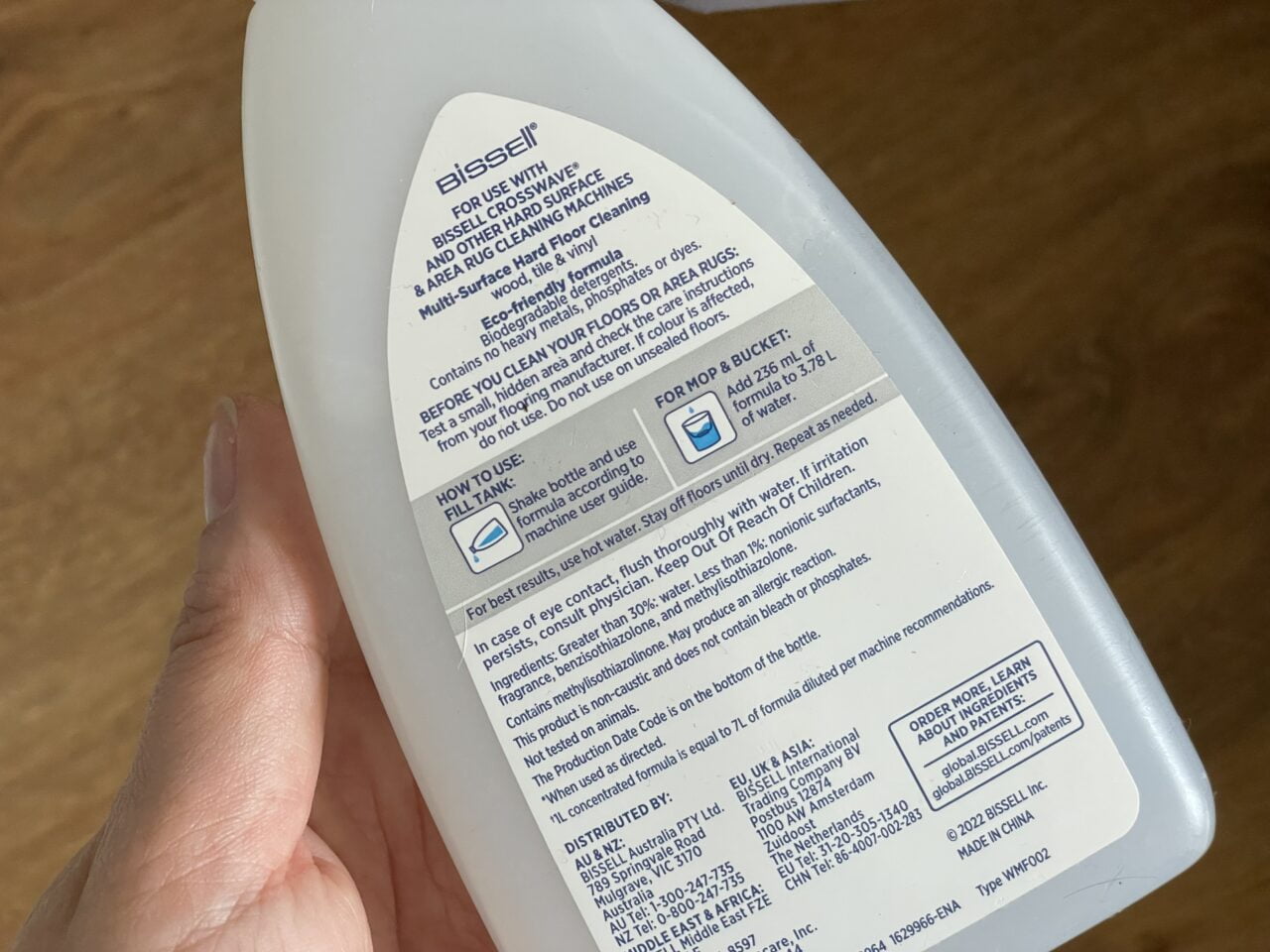 recenzja bissell spinwave r5 praca detergent