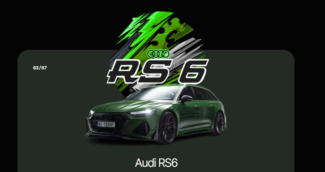 Audi RS6 nagroda loteria 7 aut x budda Fot screen ze strony intenretowej